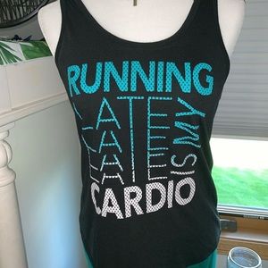 RUNNING CROSS BACK TANK TOP